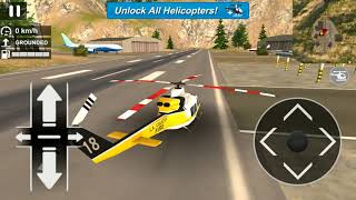 Helicopter Rescue Simulator : Helicopter Games : Android Games - Gameplay screenshot 4