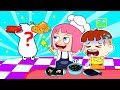 🍽 Mom&#39;s Not Home, Uri Tries To Be A Chef 🍗🍞 🌭 | Cartoon Videos for Kids