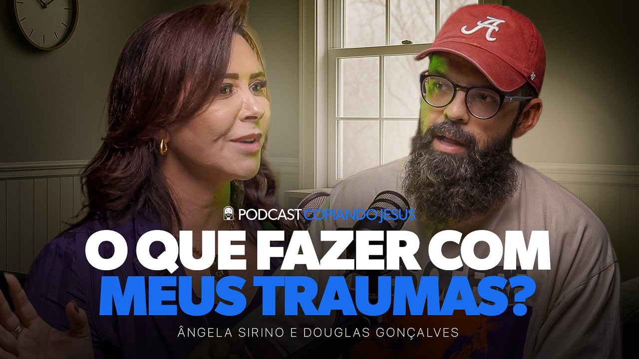 Angela Sirino - cura INTERIOR, saúde mental, psicanalise e o EVANGELHO | Podcast Copiando Jesus