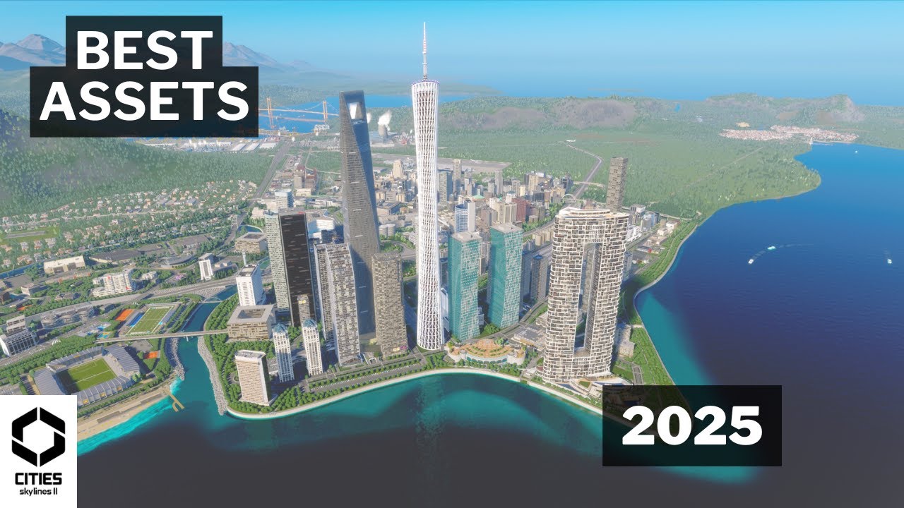 The BEST Assets of 2025 | Custom Asset Showcase | Cities Skylines 2