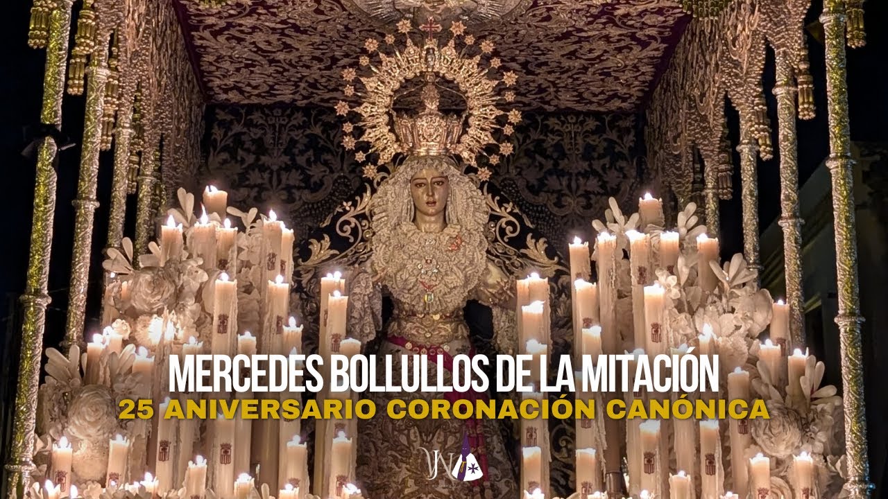 Salida extraordinaria de la Virgen de la Merced por el 25 aniversario de su coronación canónica