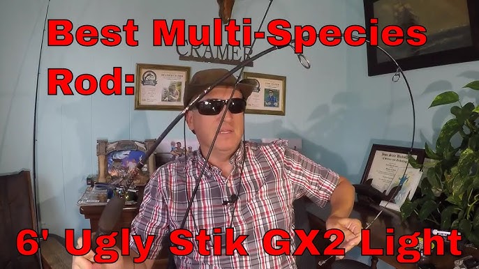 Ugly Stik GX2 6'6 Medium Rod w/ New Bait runner reels - Review