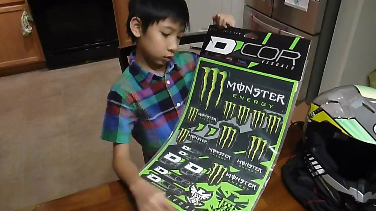 monster dirt bike gear
