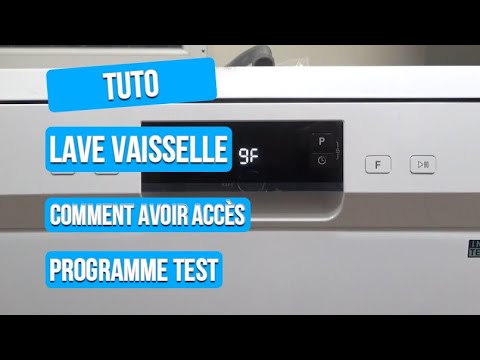 Programme Lave Vaisselle Valberg