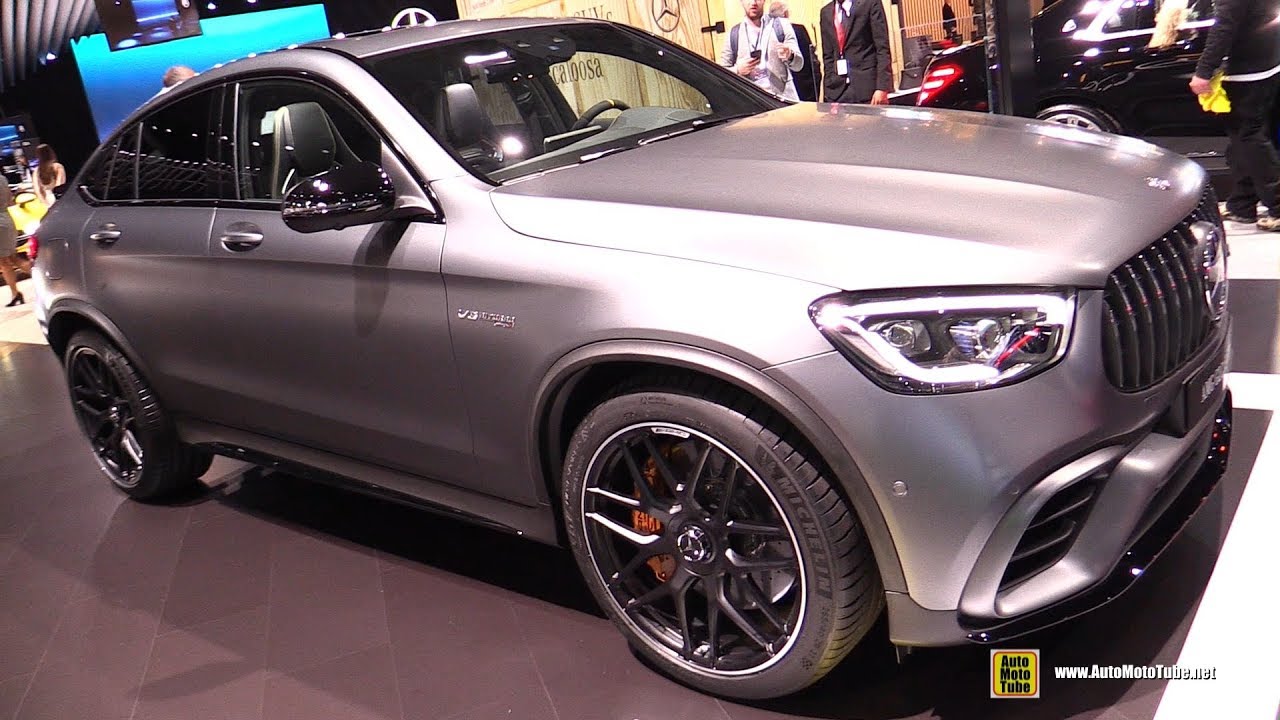 2020 Mercedes Amg Glc 63 Coupe Exterior And Interior Walkaround Debut At 2019 Ny Auto Show