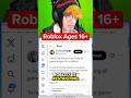 ROBLOX IS AGES 16+ NOW 😭
