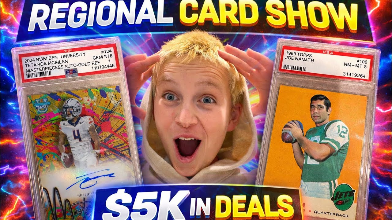 5K in Deals at the Regional SoCal Card Show! 😱 