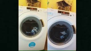 WASH RACE - Candy Washing Machine - Cotton 40 Standard vs Synthetics 40 + extra rinses