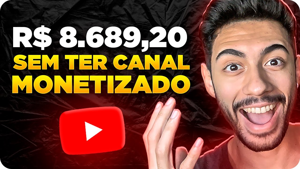 💰 Como Ganhar Dinheiro no Youtube SEM TER CANAL GRANDE OU MONETIZADO