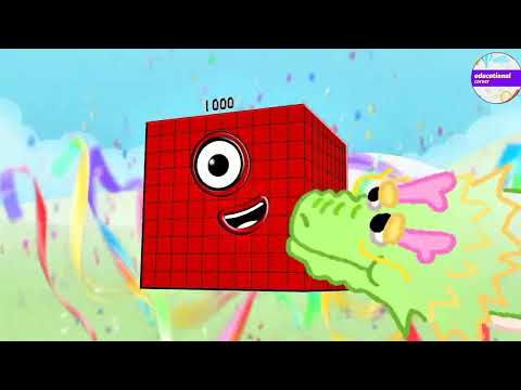Numberblocks Big Numbers Counting 1 Thousand to 10 Billion | Maths for kids@educationalcorner110