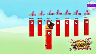 Numberblocks Big Numbers Counting 1 Thousand to 10 Billion | Maths for kids@educationalcorner110