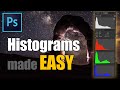 Use HISTOGRAMS Correctly in Photoshop - 3 WARNINGS you shouldn't NEGLECT!