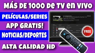 ¡ESTA APP DE STREAMING PARA FIRESTICK LO TIENE TODO!