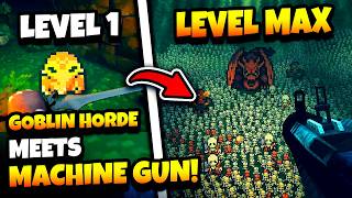 The Goblin Horde meets my Machine Gun in this new Incremental-Upgrader Game!