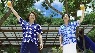 慎吾が吾郎ちゃんに氷を使ったドッキリ敢行！／サントリーオールフリーCM1（15秒）