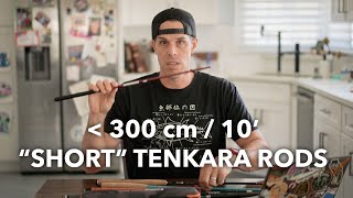 "Short" Tenkara Rods (less than 300cm), tenkara fly fishing rod comparison - July '25