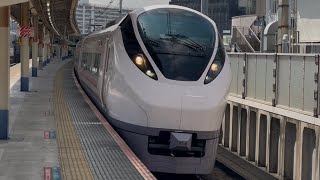 E657系カツK14編成が南千住駅1番線を通過するシーン(2025.4.8.11:05)