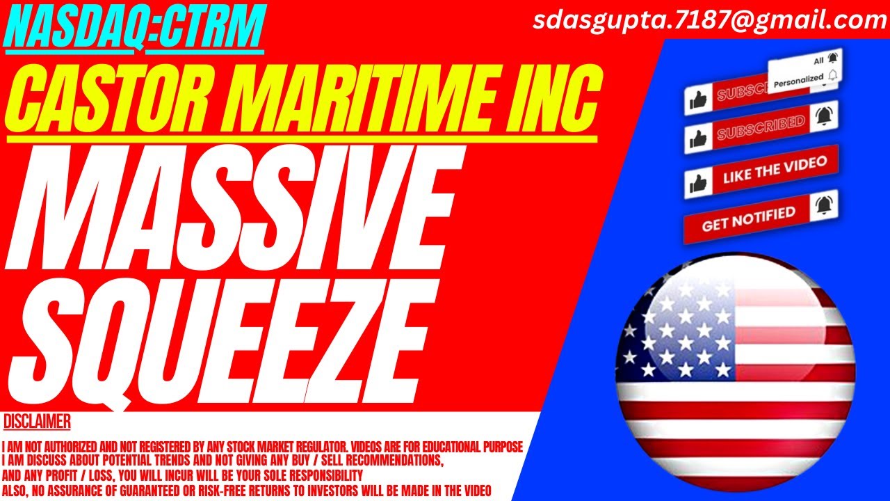 MASSIVE SQUEEZE : CTRM STOCK ANALYSIS | CASTOR MARITIME STOCK
