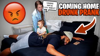 COMING HOME FROM THE CLUB DRUNK PRANK ON GIRLFRIEND! *SHE'S CRAZY*