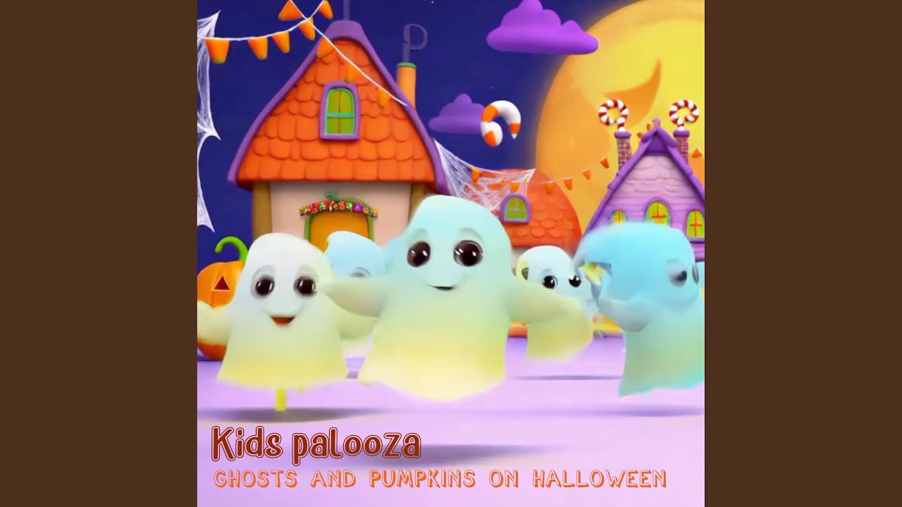 Ghosts and Pumpkins on Halloween - YouTube