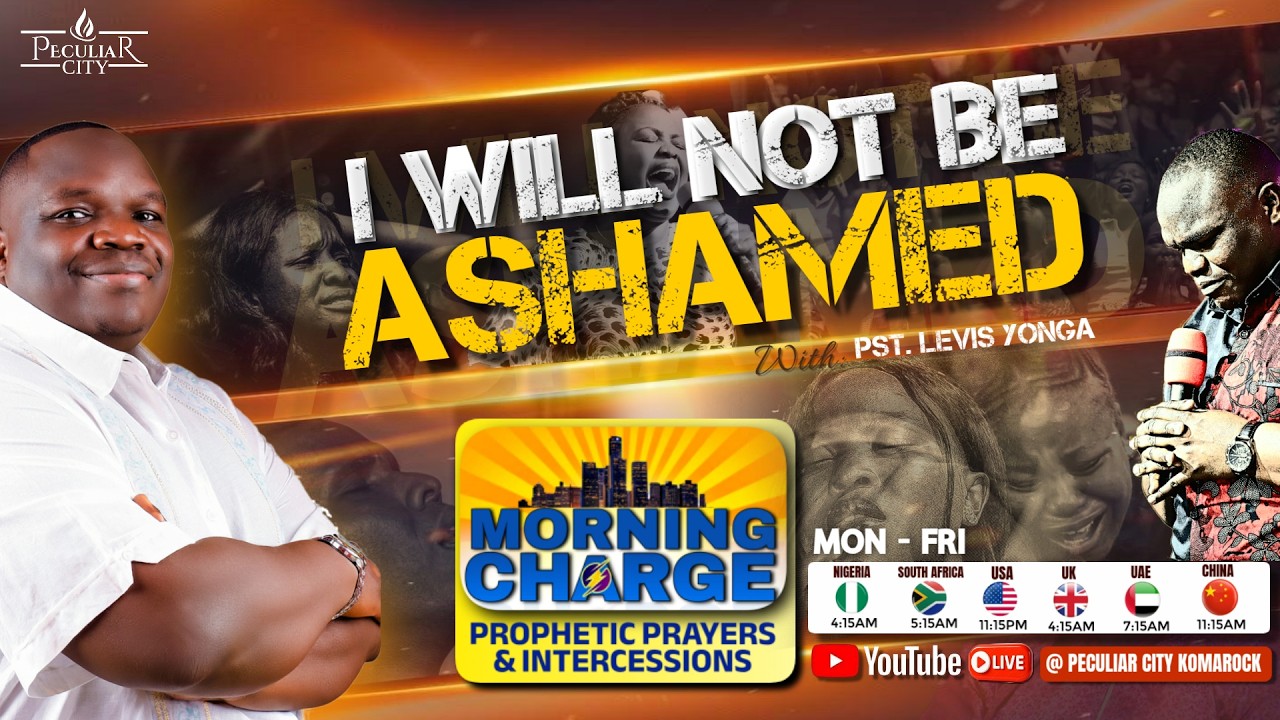 PUT MY ENEMIES TO SHAME!! || MORNING CHARGE PROPHETIC PRAYERS AND INTERCESSIONS.