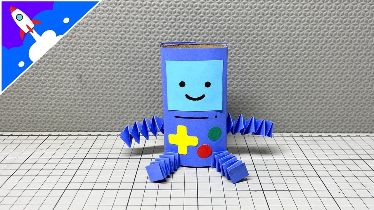 Como fazer um robô de papel