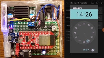 ESP32 + RTC DS3231. Bluetooth alarm clock. "ESP32 BLE Server" part III. #ESP32 #DS3231