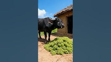 Kangaroo saved orange tree from drying by watering it😭#ai​ #tree​ #save​ #kangaroo​ #guess #ytshorts