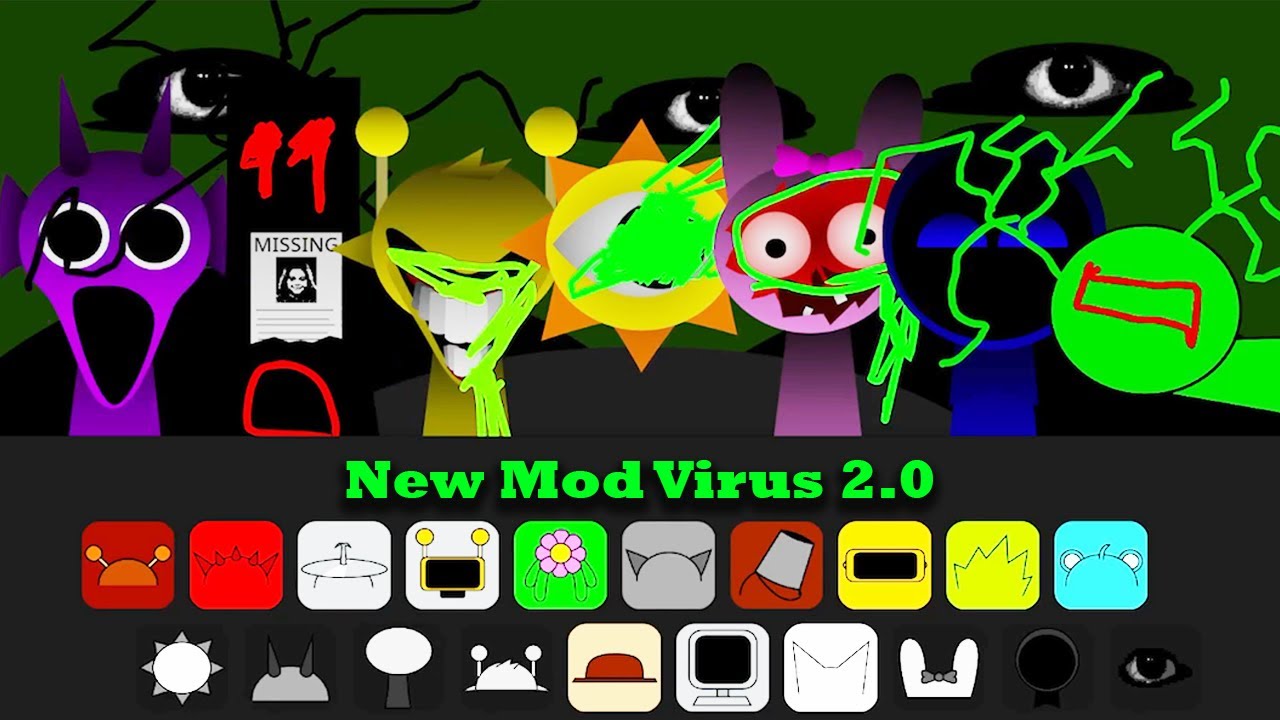 Incredibox Sprunki - New Mod Virus 2.0 - YouTube
