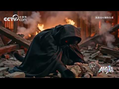 CCTV AI propaganda video. White Eagle Alliance vs. The Persian Cats