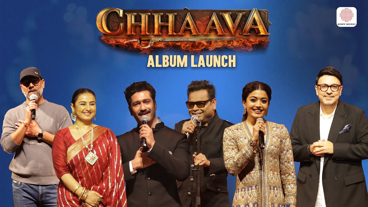 Chhaava Album Launch | Vicky Kaushal, Rashmika Mandanna, Dinesh Vijan | A.R. Rahman