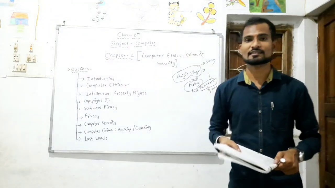 Class - 8 | Computer | Chapter - 2 | Computer :- Ethics , Crime ...