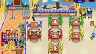 Let's Play Diner Dash 2: Restaurant Rescue 17 - Magarita's Cantina Completed screenshot 4