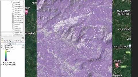 Create DEM from contour line in QGIS with the single tool