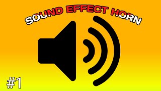 Sound effect terompet lucu