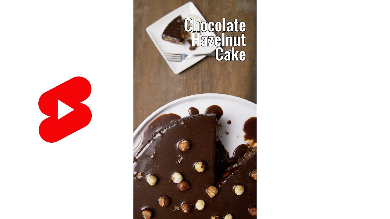 Chocolate Hazelnut Cake Recipe #Shorts | Glen And Friends Cooking