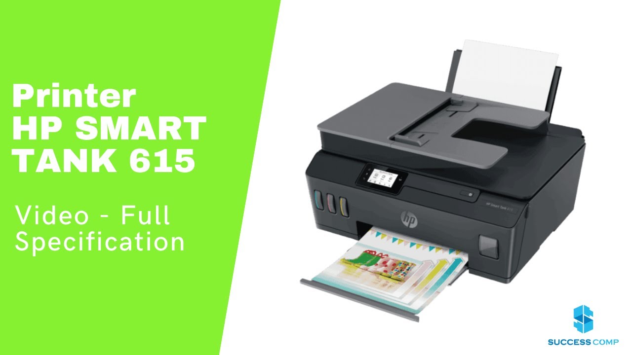 HP Smart Tank 615 Printer Specification Spesifikasi Printer HP Smart