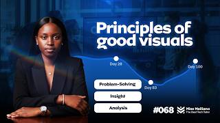 68/100 Days of Data: Principles of Good Data Visualization | Design Clear & Effective Dashboards