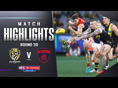 GWS Giants v Richmond Highlights, Round 12, 2023