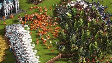 Cossacks 3 - 3 VS 4 - ONE NATION TO RULE THEM ALL [MULTIPLAYER]