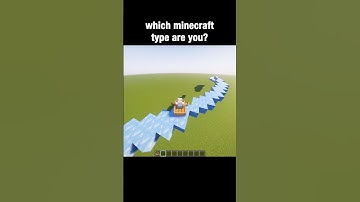 Which Minecraft Player Are U?🤔🎮 #minecraft #shorts #memes #relatable #gaming