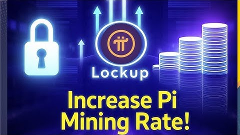 Pi New Update: How Increase Pi Coin Fast? ✅ 200% Lockup Setting FULL EXPLAINED | Boost Pi Earnings