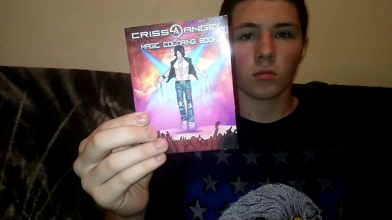 Criss Angel Magic Coloring Book - YouTube