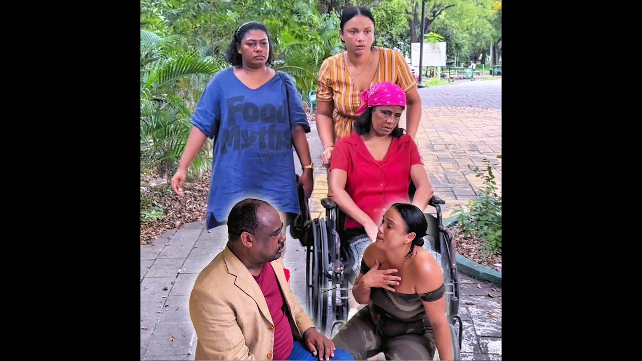 Por ambición esta mujer pone a su propia madre a pedir dinero.