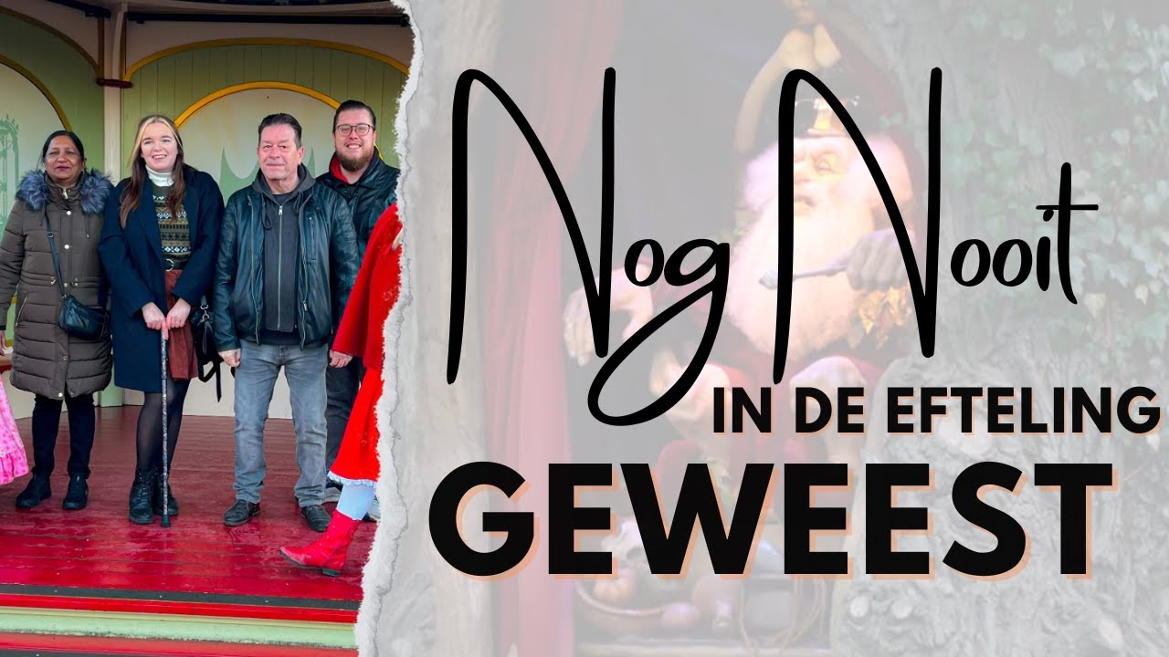 Nog nooit in de Efteling geweest | Efteling | Eftelingse Brunette