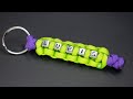 Cómo hacer un llavero personalizado paracord