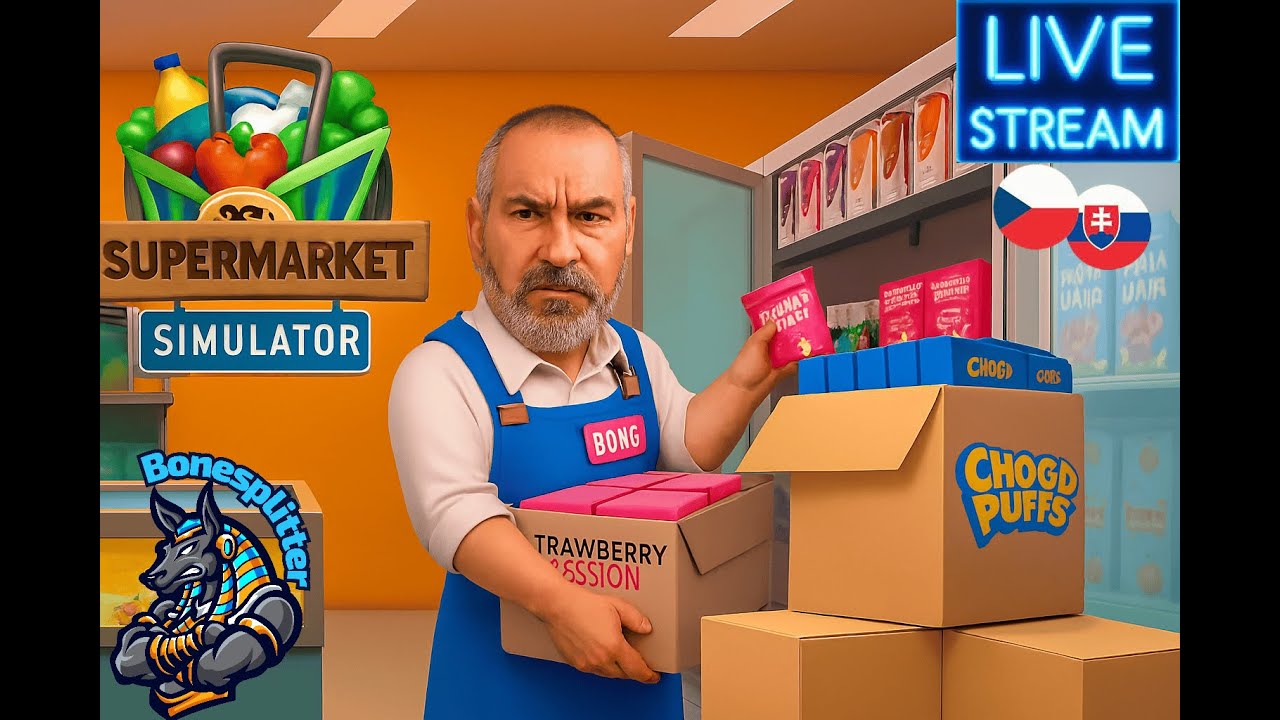 🌍Nedeľný Random  - 🛒 Supermarket Simulator – Pohodička medzi regálmi 🌿🐉