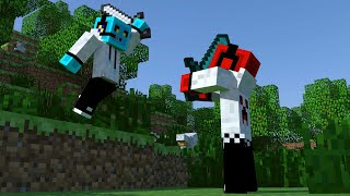 Slimecraft Kirmizi Slime Vs Mavi Slime