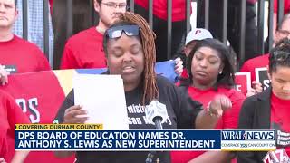 DPS Board of Education names Dr. Anthony S. Lewis as new superintendent
