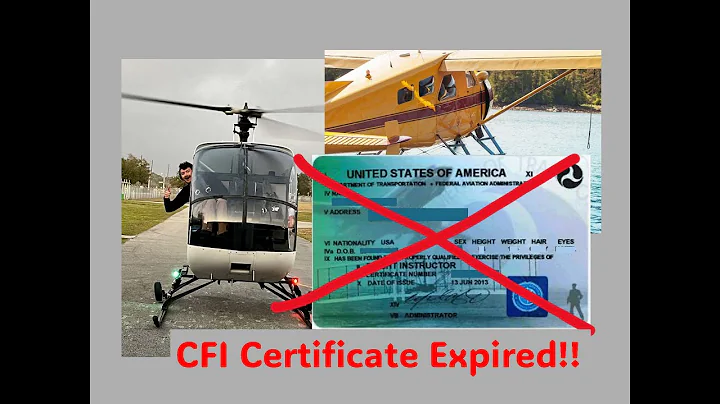 Flight Instructors Watch This!!  CFI Expiration Date?